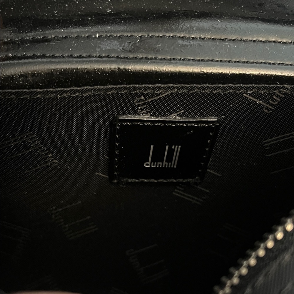 Dunhill Lock & Key Clutch Leather/Nylon - Picture 10 of 13